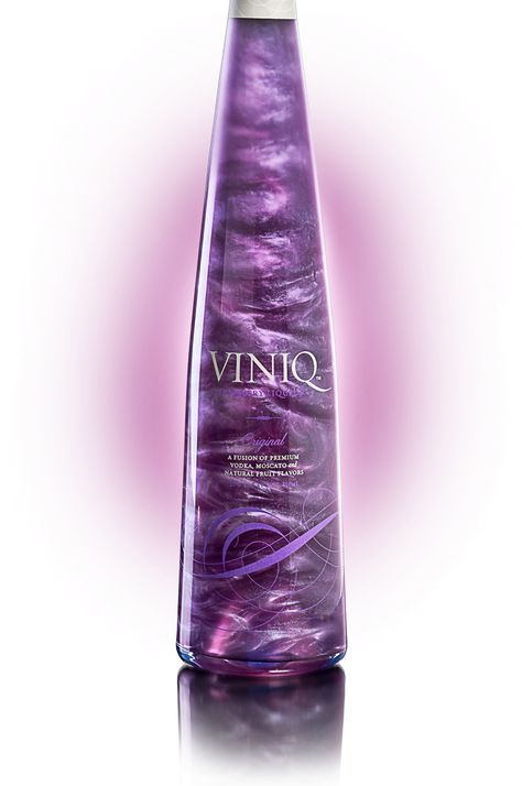 Viniq. Only need a shot. Moscato + Vodka + Purple Shimmer = Very Good Wine Hair, Premium Vodka, Alcoholic Beverage, Pretty Drinks, Happy Hours, Moscato, Party Drinks, Refreshing Drinks, Mixology