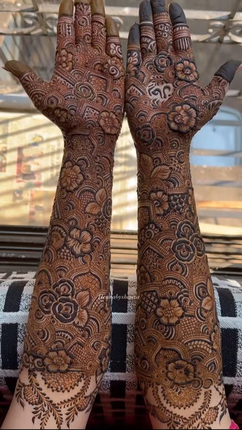 Bridal Arabic Mehndi Designs, Arabic Mehndi Designs Brides, Mehandi Full Hand, Dubai Mehendi Designs, Mehendi Bride, Latest Mehndi Designs Wedding, Mehndi Designs Bridal, Arabic Bridal Mehndi Designs, Bride Mehndi