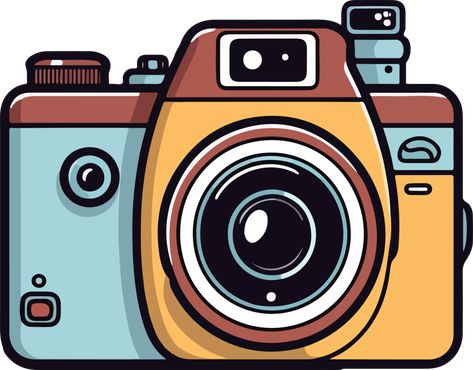 Cartoon Camera, Camera Clipart, Camera Png, Camera Art, Abstract Art Diy, Photo Camera, Search Video, Clipart Design, Logo Banners