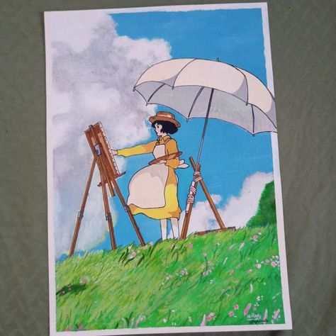 Ghibli Art Draw, Ghibli Drawing Sketch, When The Wind Rises, Studio Ghibli Painting, Ghibli Painting, The Wind Rises, Wind Rises, Pencil Sketch Images, Pen Art Drawings