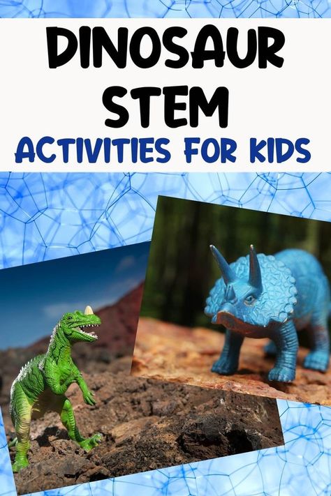 Dinosaur Science Experiments Preschool, Dino Stem Activities Preschool, Dinosaur For Preschool Activities, Dino Activities For Kindergarten, Dinosaur Steam Activities Preschool, Dino Stem Activities, Dinosaur Stem Activity, Dinosaur Stem Activities Elementary, Dinosaur Lessons Elementary