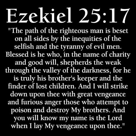 Ezekiel 25 17, Bible Facts, Prayer Verses, Prayer Scriptures, Bible Knowledge, Bible Verses Quotes Inspirational, Bible Truth, Bible Quotes Prayer, Bible Prayers