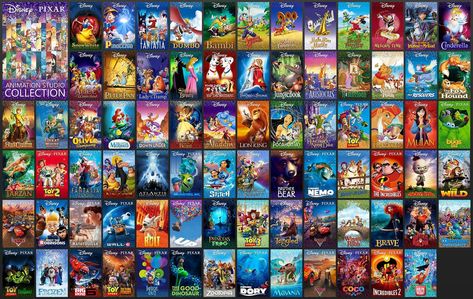 Disney Dvd Collection, Movie Hacks, Dvd Collection, Girly Movies, Disney Animated Movies, Oliver And Company, Disney Collector, Disney Makeup, Disney Art Drawings