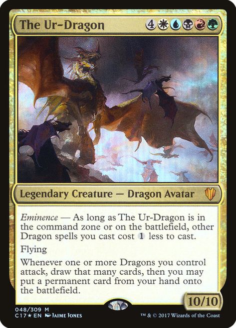 Dragon Spells, Ur Dragon, Art Merchandise, Magic The Gathering Cards, Magic Cards, Legendary Creature, Collectible Trading Cards, Money Fast, Wizards Of The Coast