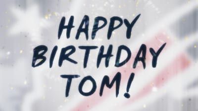 Tom Images, Happy 41st Birthday, Happy Birthday Tom, Name That Tune, Funny Happy Birthday Wishes, 41st Birthday, Birthday Wishes Messages, Funny Happy Birthday, Birthday Name