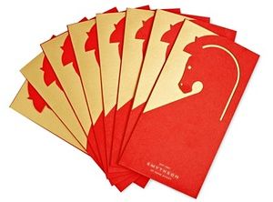 Smythson Chinese new year envelopes Red Envelope Design, Chinese Red Envelope, Chinese Graphic, Chinese New Year Card, Chinese New Year Design, Horse Motif, Year Of The Horse, Red Pocket, Red Packet