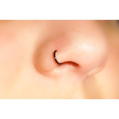 Nose Ring Black, Tattoos Lips, Jewellery Tattoo, Lips Jewelry, Small Nose Ring, Black Nose Ring, Hot Pink Jewelry, Jet Jewelry, Nose Ring Gold