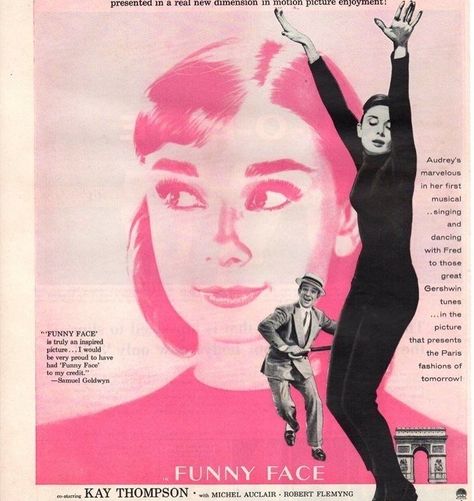 Movies Theater, Hollywood Poster, Good Old Times, Movie Magazine, Fred Astaire, Funny Face, Vintage Poster Art, Random Pics, Life Magazine