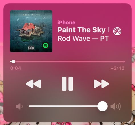 Paint The Sky Red Rod Wave, Rod Wave Playlist, Playlist Name Ideas, Playlist Name, Playlist Names Ideas, Rod Wave, Wave Painting, Name Ideas, Audio Player