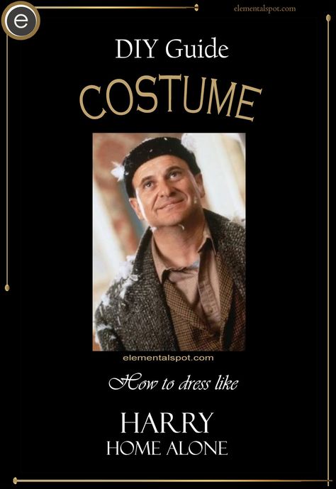 Home Alone Costume Ideas, Home Alone Halloween Costume, Home Alone Costume, Harry Home Alone, Home Alone Characters, Harry Potter Dress Up, Movie And Series, Home Alone 1990, Harry Potter Dress