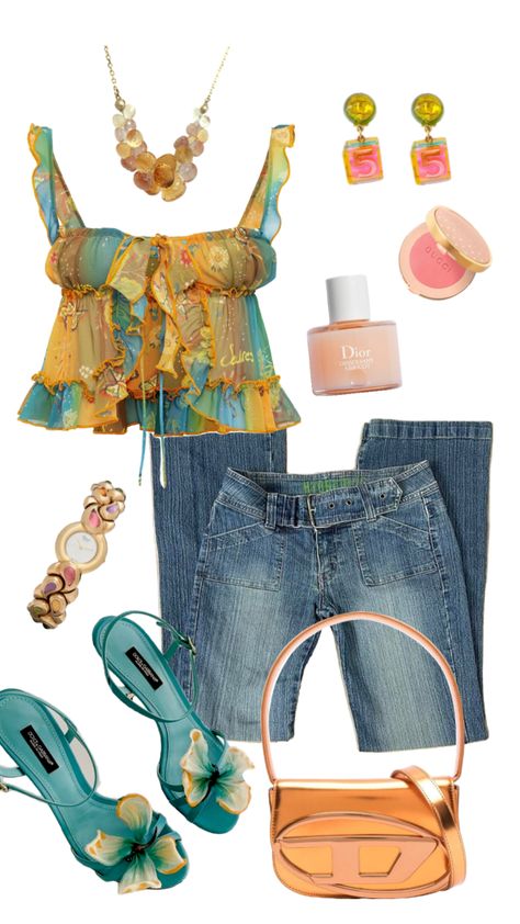 #vintage #outfitinspo #vibes #fyp #preppy #outfitinspo #summer #outfit #pink #vintage #aesthetic #blue #cute #ootd #love #red #fashion #viral #style #cutout #inspo #outfits  #pinterest #pretty #girly Outfits To Wear In Brazil, Funky Outfits Summer, Vacation Fits Aesthetic, Miss Match Outfits, Tropical Outfits Aesthetic, Colorful Going Out Outfit, Pink Belt Outfit, Vacation Aesthetic Outfit, Brazil Outfit Ideas