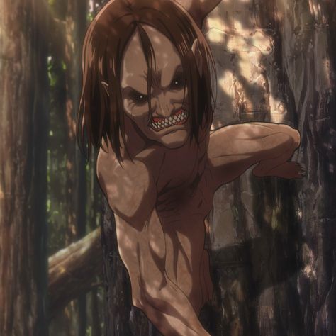 Behold the Dancing Titan (Accordding toAttack on Titan Wiki) Jaw Titan, Aot Titans, Ymir And Christa, Titan Shifter, Attack On Titan 2, Aot Characters, Titans Anime, Battle Armor, Ocean Wallpaper