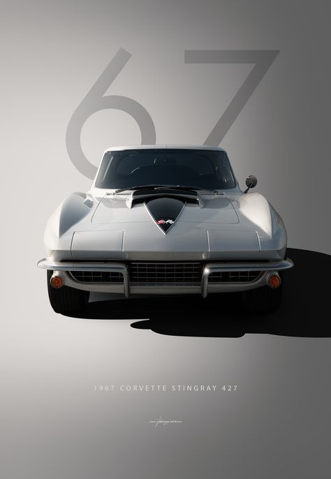 Original Artwork of the 1967 Corvette Stingray 427 Corvette Stingray 1969 Wallpapers, Corvette C3 Wallpaper, Corvette Stingray Wallpapers, Stingray Poster, Corvette Stingray 1969, Corvette Poster, 1967 Corvette Stingray, Cool Car Backgrounds, Laferrari Aperta