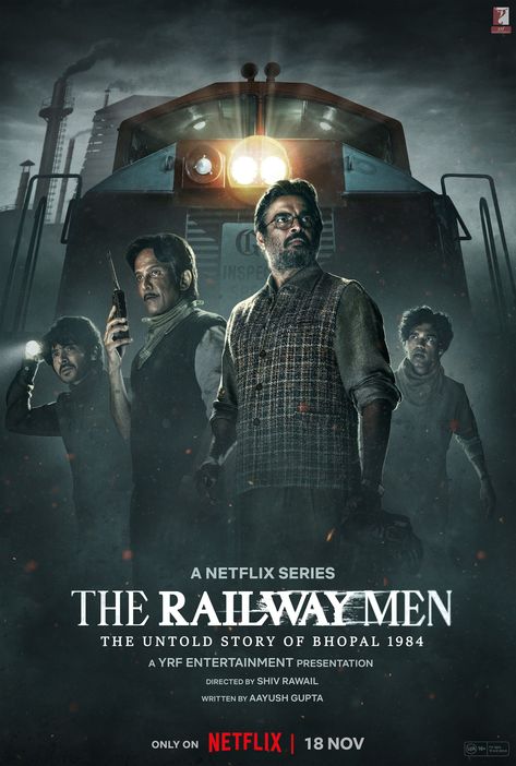 THE RAILWAY MEN official 5th keyart :: Behance The Railway Men, Kickass Poster, Movie Poster Photoshop, Train Movie, Color In Film, Illusion Photos, Creative Post, Train Posters, Iptv Subscription