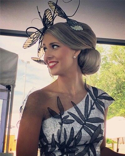 Derby Hairstyles With Fascinator, Kentucky Derby Hairstyles, Derby Hairstyles, Fringe Bob, Derby Attire, Racing Fashion, British Wedding, Guest Hair, Fashion Hairstyles