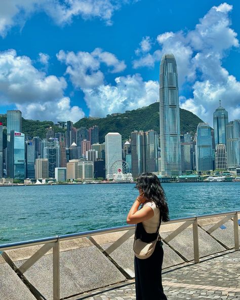 Two countries, one trip⛴️ 🇭🇰 - Hong Kong Space Museum - Hong Kong Cultural Centre - Canton Railway Clock Tower - K11 Musea - Avenue of Stars - Graham Street - Mong kok Avenue Of Stars Hong Kong, Hong Kong Photoshoot, Hong Kong Outfit, Hongkong Outfit, Do It For The Plot, Avenue Of Stars, Ocean Park Hong Kong, Hong Kong Photography, Mong Kok