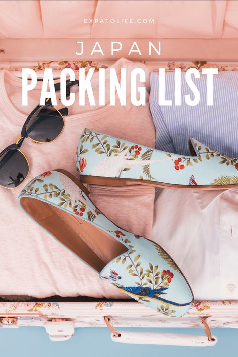 Have you prepared for your trip to Japan? What to pack for Japan? Before packing your bag and traveling to Japan, take note of this list for must-have things that you should bring on your trip to Japan. #Japan #packingtips Japan Packing List, Gap Year Travel, Japan Travel Tips, Suitcase Packing, Packing List For Travel, Gap Year, Hand Luggage, Pack Your Bags, On The Road Again