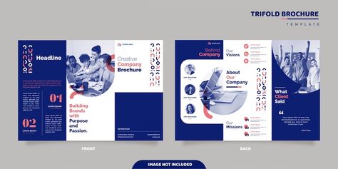 Company Brochure Design, Brochure Design Layouts, School Brochure, Mises En Page Design Graphique, Brochure Design Creative, Brochure Design Layout, Corporate Brochure Design, Trifold Brochure Design, Pamphlet Design