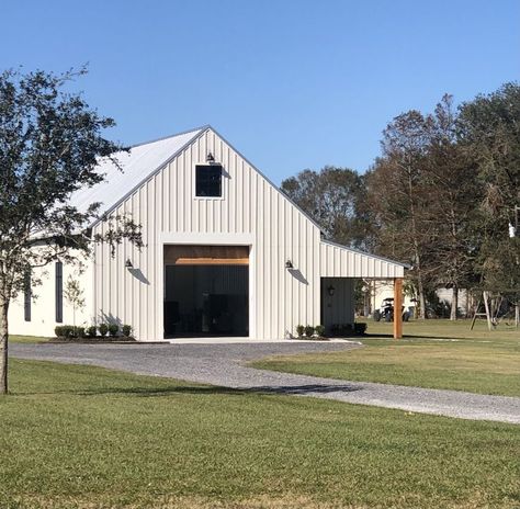 Metal Garage Buildings, Backyard Barn, Building A Pole Barn, Garage Guest House, Barn Apartment, Farm Shed, Barn Shop, Shed Home, Shed House