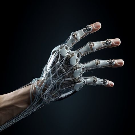 Humanoid Robot arm skin White royalty free stock photos Robotic Arm Aesthetic, Robotic Arms, Robotic Hand, Sci Fi Architecture, Robotic Arm, Humanoid Robot, Skin White, White Illustration, Post Apocalypse