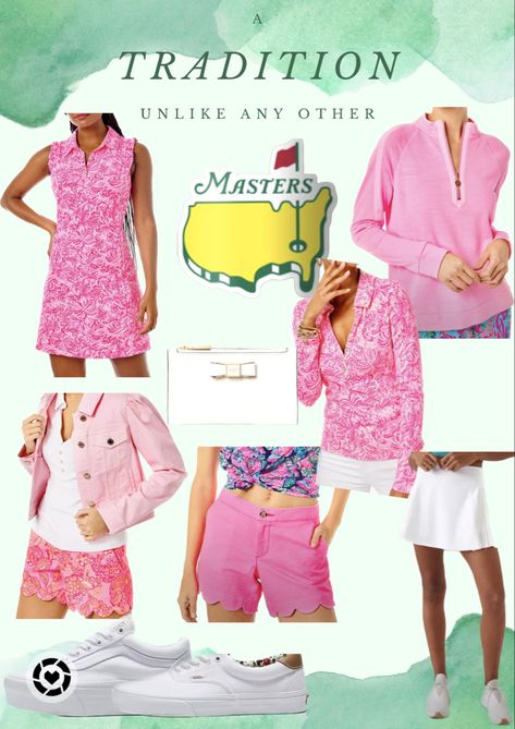 What should you wear to The Masters? ⛳️ #Mastersoutfit #womensgolfoutfit #golfattire #countryclub #TheMasters #Masters #golf #preppy masters outfit golf skort Lilly Pulitzer Augusta azalea 🌺 Follow my shop @marisahunter on the @shop.LTK app to shop this post and get my exclusive app-only content! #liketkit #LTKshoecrush @shop.ltk https://liketk.it/450NZ Women’s Masters Outfit, Masters Outfit Women Spectator, Masters Golf Outfits Women Spectator, Masters Party Outfit, Masters Tournament Outfit Women, What To Wear To The Masters Golf, The Masters Outfit Women, Masters Outfit Women, Masters Golf Outfit Woman