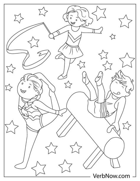 Gymnastics Coloring Pages, Memorial Day Coloring Pages, Olympic Crafts, Maze Puzzles, How To Teach Kids, Coloring Pages Printable, Page Ideas, Activity Ideas, Color Activities