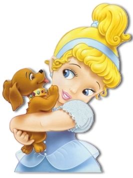 Cinderella 1950, Cinderella Art, Baby Cinderella, Baby Disney Characters, Disney Princess Babies, Disney Babies, Animation Disney, Transparent Clipart, Images Disney