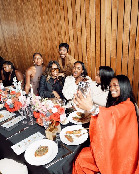 2 of my favorite fashion week events in one day! Reunited with my favs at the @kensingtongrey brunch and attended the @brandonmaxwell show. Swipe for my favorite looks, I want every single piece!!! Thank you @brandonmaxwell for the invite and for dressing me🫶🏾 Friendsgiving Attire, Black Woman Vision Board, Black Women Brunch, Womens Event, Girls Luncheon, Brunch Aesthetic, Ladies Brunch, Vision Board Party, Fly Girls