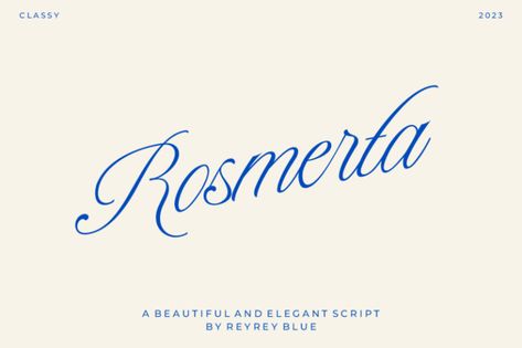 Rosmerta – It’s elegant, classy, and a little vintage look. Rosmerta Typeface has a few stylistic alternatives and ligatures so that you can mix and match your best combination. Rosmerta font is available for free download for personal use only. If you need the full version and a commercial license, you can purchase it by […] The post Rosmerta Font appeared first on FreeFontDL. Cinematic Fonts, Tattoo Generator, Vintage Script Fonts, Modern Fonts Free, Classy Fonts, Romantic Fonts, Fancy Event, Business Fonts, Elegant Script Fonts