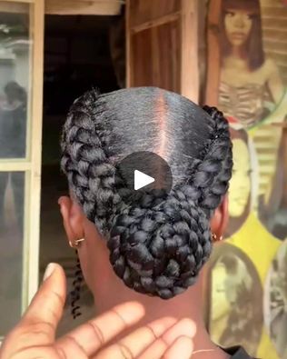 Simple n Classy🤩🤩🤩🤩🤩🤩🤩🤩🤩🤩💖💖💖💖💖 | By ANNCY PAGEFacebook 4 Braids Hairstyle, 4 Braids, Simple Hairstyle, Braided Hairstyles, Braids, Hairstyles, Hair Styles, Plaits