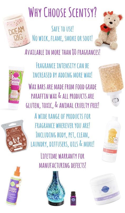 Scentsy a is safe, non toxic and fun way to fill your home with fragrence. Scentsy Ideas Marketing, Scentsy Post Ideas, Why Scentsy, Scentsy Quotes, Scentsy Launch Party, Scentsy Party Games, Non Toxic Living, Scentsy Pictures, Scentsy Flyers