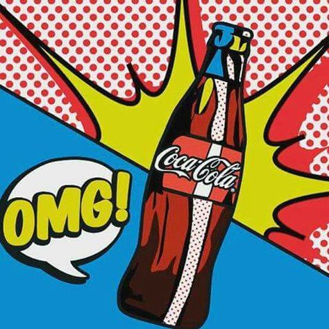 Comic coca-cola Coca Cola Drawing, Coca Cola Painting, Coke Pop Art, Coca Cola Bottle Drawing, Cartoon Coke Bottle, Coke Vintage Poster, Coca Cola Poster, Pop Art Images, Pop Art Drawing