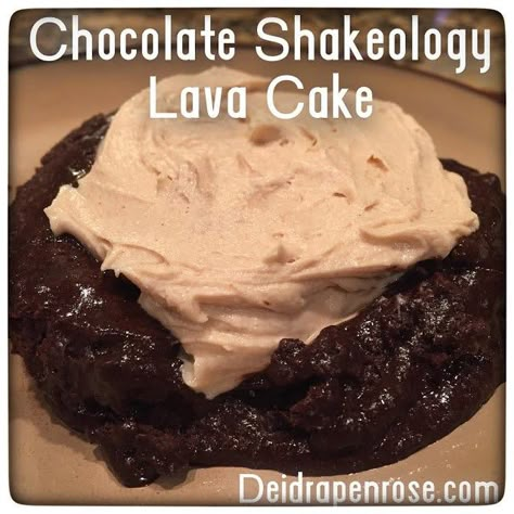 Shakeology Dessert Recipes, Shakeology Desserts, Shakeology Mug Cake, Reese Cups, Chocolate Shakeology Recipes, Chocolate Shakeology, Shakeology Recipes, Beachbody Recipes, Chocolate Lava