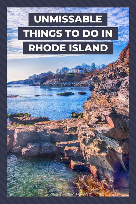 Planning a Rhode Island vacation? Discover the 25 best Things to do in Rhode Island, including outdoor activities and the best state parks in Rhode Island! | USA travel | Rhode Island parks | Rhode Island attractions | Rhode Island travel guide | Rhode Island activities | Rhode Island outdoor adventures | Rhode Island museums | US East Coast places | where to eat in Rhode Island | historic places in Rhode Island | things to do in Little Compton | things to do in New England | #RhodeIsland #USA Wickford Village Rhode Island, Map Of Rhode Island, Weekend In Rhode Island, Visiting Rhode Island, Day Trips From Providence Rhode Island, South Kingstown Rhode Island, Rhode Island Day Trips, Mystic Rhode Island, Rhode Island Bucket List