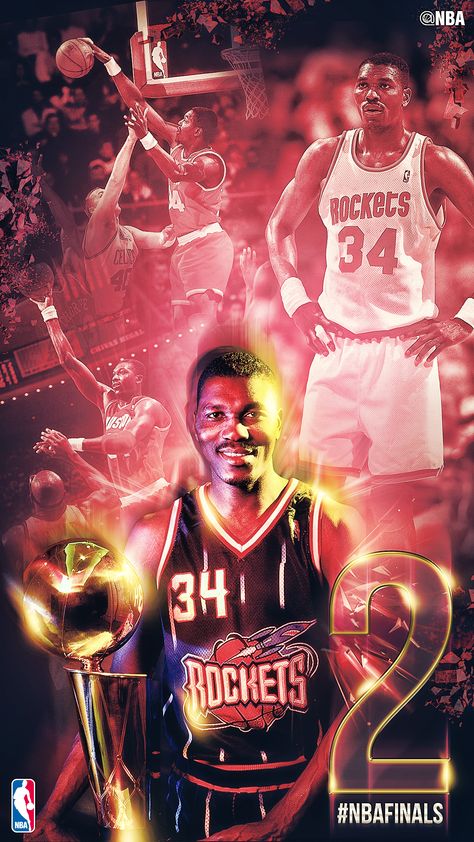 1994 & 1995 NBA Champion Houston Rockets, other times known as #ClutchCity. Hakeem 'The Dream' Olajuwon & others highlight the trip in the new NBATV documentary Clutch City! Nba Artwork, Rockets Basketball, George Gervin, Star Trek Poster, Football Players Photos, Hakeem Olajuwon, Nba Basketball Art, Nba Art, Basketball Photography