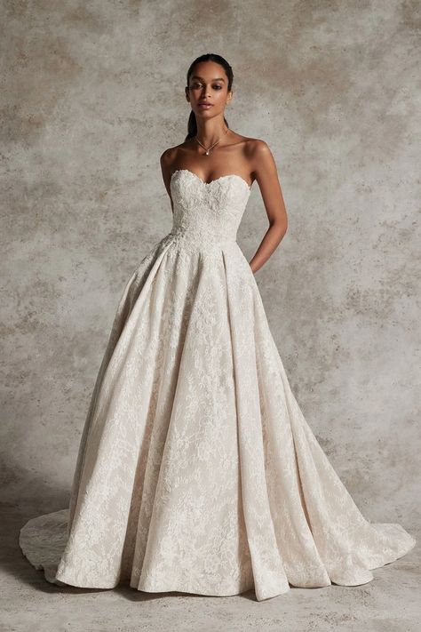 Justin Alexander Signature - Yakira | Charlottes Weddings Square Neckline Wedding Dress, Justin Alexander Wedding Dress, Justin Alexander Signature, Allure Bridals, Justin Alexander, Charlotte Wedding, Wedding Dress Accessories, Allure Bridal, Long Sleeve Wedding