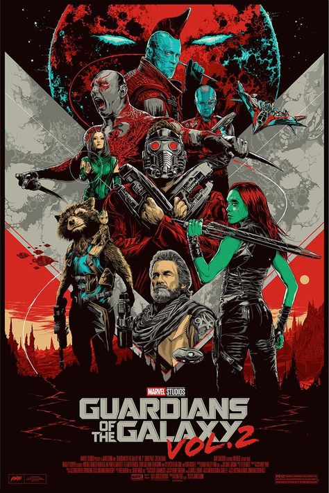 Ken Taylor, Mondo Posters, Film Marvel, Marvel Movie Posters, Guardians Of The Galaxy Vol 2, Univers Marvel, Marvel Posters, Movie Posters Design, Alternative Movie Posters