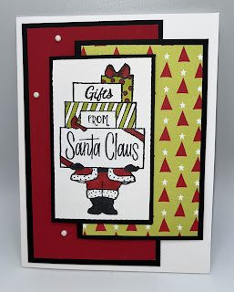 Kards by Kadie: Gifts From Santa Stampin Up Gift Of Giving Cards, Stampin Up Gift Of Giving Stamp Set, Gift Of Giving Stampin Up Cards, Stampin Up Gift Of Giving, Su Christmas Cards 2023, Gifts From Santa, Create Christmas Cards, Christmas Craft Fair, Santa Cards