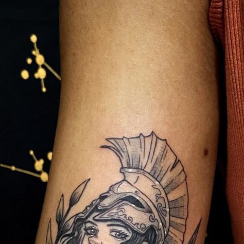 Elissia on Instagram: "Thank you Daniece for this super fun Athena custom!✨Would love to do more pieces like this! . . . #tattooideas #tattoos #tattoo #athena #athenatattoo #goddess #goddesstattoo #warrior #tattoostyle #toronto #torontotattoo #torontotattooartist #tattooartist #tattooart #spear #fantasy #fantasyart #love #beautiful #ink #pretty #greekmythology" Spear Fantasy, Athena Tattoo, Goddess Tattoo, Tattoo Style, Do More, Tattoo Artists, Art Tattoo, Tattoo Ideas, Fantasy Art