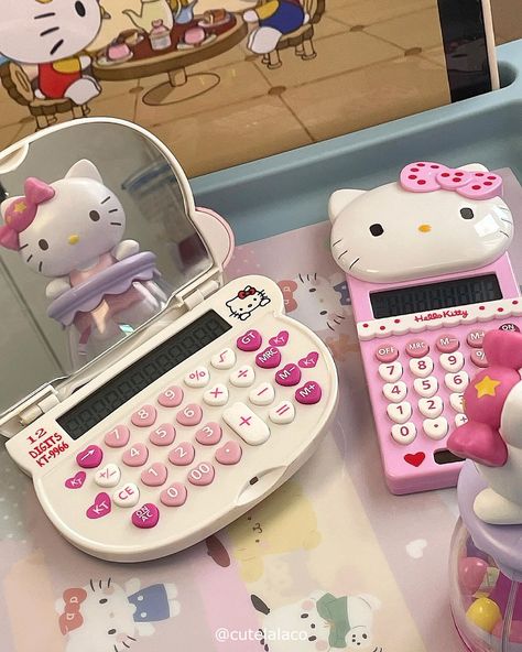 Hello Kitty calculator Now available in my shop! Search ‘JS7542’ to find it, Link in bio. Follow @cutelalacoshop for more cute items! #hellokitty #hellokittylover ##hellokittycore #hellokittystuff #calculator Hello Kitty Calculator, Kawaii Items, Aesthetic Objects, Cute Items, Hello Kitty Aesthetic, Cute Hello Kitty, Pink Hello Kitty, Hello Kitty Items, Hello Kitty Collection