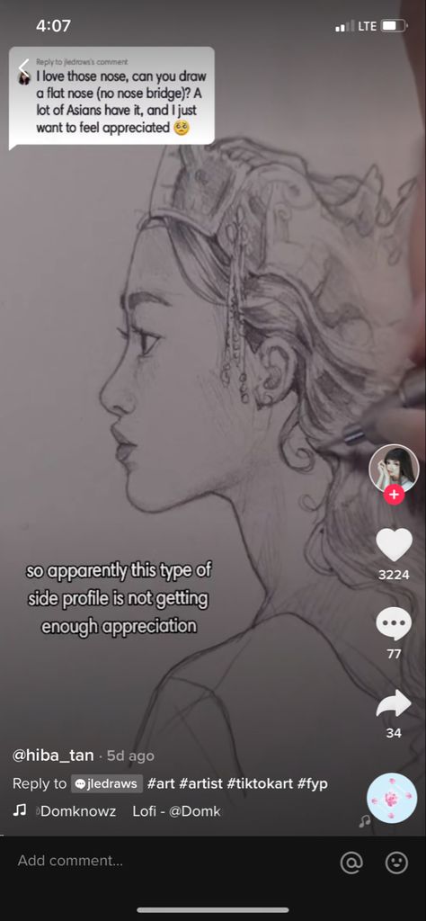 Flat Nose Reference, Flat Nose Drawing, Flat Side Profile, Flat Nose Side Profile, Hooked Nose Front View, Asian Side Profile, Flat Nose Asian, Female Side Profile, Nose Profile