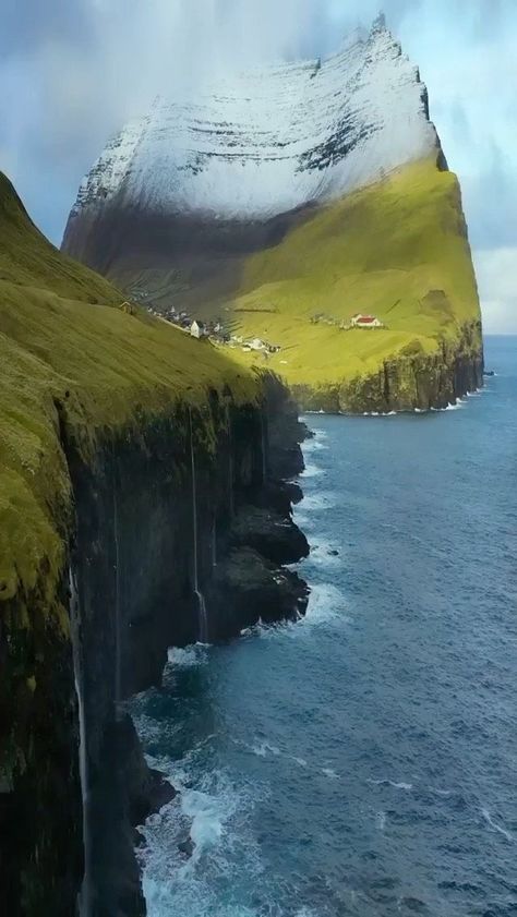 Faroe Islands Denmark, Amazing Places On Earth, Tromso, Destination Voyage, Faroe Islands, Beautiful Places To Travel, Nature Aesthetic, Pretty Places, Fantasy Landscape