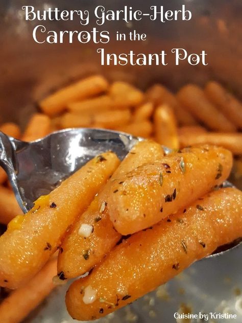 Baby Carrot Crock Pot Recipe, Carrots Side Dish Instant Pot, Cooked Carrots Instant Pot, Carrot Recipes Instant Pot, Ip Carrots, Instant Pot Side Dish Recipes, Carrots Instapot, Carrots In Instant Pot, Crock Pot Carrots