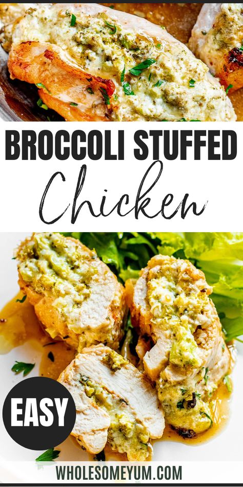 Broccoli Stuffed Chicken Breast Cheesy Broccoli Stuffed Chicken Breast, Stuffed Chicken Breast Broccoli And Cream Cheese, Low Carb Stuffed Chicken, Broccoli Cheddar Stuffed Chicken, Cream Cheese Keto Recipes, Broccoli Stuffed Chicken, Broccoli Stuffed Chicken Breast, Baked Stuffed Chicken, Healthy Cream Cheese