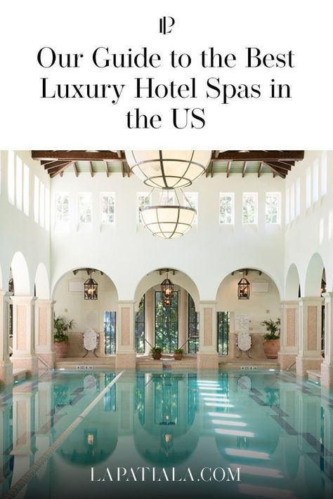 We’ve scoured the country from coast to coast to find the best luxury hotel spas in the US. Whether you’re looking for a rustic retreat or an urban getaway, you’ll find it in our list of the best luxury hotel spas in the US. We feature spas from big cities like New York, Chicago, and Los Angeles, spas in rural settings such as Georgia and Tennessee, as well as lush island spa retreats on the island of Hawaii. We also highlight the best treatments at each spa! Best Spas In The World, Aspen Resort, Spa Retreats, Luxury Spa Resort, Spa Getaways, Edition Hotel, Spa Trip, 40 Birthday, Southern States