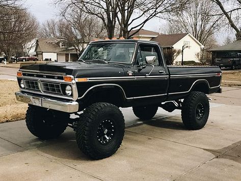 Ford F250 Highboy, F250 Highboy, Dentside Ford, 1979 Ford Truck, Country Trucks, Trucks Lifted Diesel, Future Trucks, Old Vintage Cars, Vintage Pickup Trucks