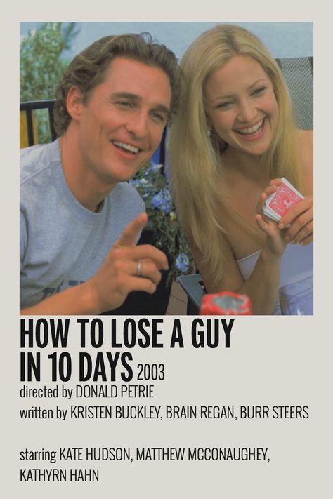 how to lose a guy in 10 days minimalistic movie poster aesthetic room collage Romcom Movies, Movie Collage, Iconic Movie Posters, Movie Card, Girly Movies, Film Posters Minimalist, Poster Bedroom, Film Posters Vintage, Movie Poster Wall