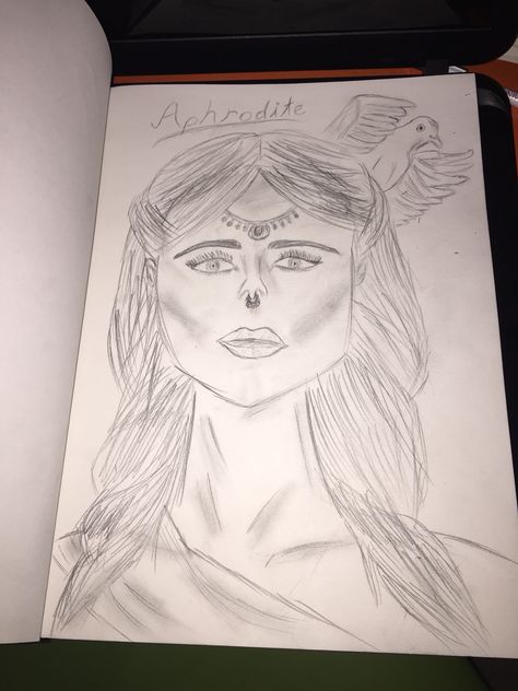 Aphrodite the goddess of love and seduction. Goddess Of Love, The Goddess, Aphrodite, Of Love, Female Sketch, Male Sketch, Drawings