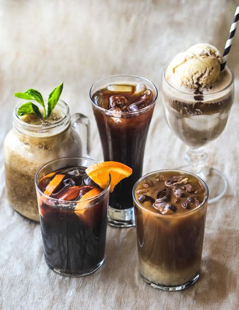 5 Ways to Turn Your Iced Coffee (or Cold Brew) Into an Iced Latte | Kitchn Recipe Template, Iced Latte, Brew Coffee, How To Make Coffee, Cold Brew Coffee, Blended Coffee, Great Coffee, Coffee Cafe, Christmas Coffee