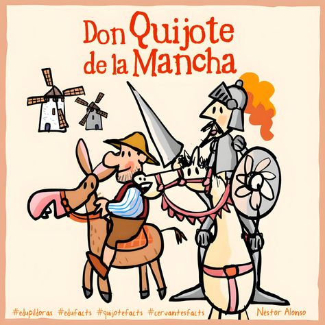 Spanish Teacher Classroom, Spanish Teaching Resources, Spanish Culture, Don Quixote, Spanish Classroom, Spanish Teacher, Spanish Resources, Class Activities, Cute Monsters